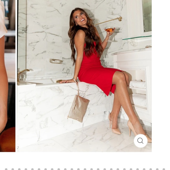 NWT Poppy & Peonies Glitter Clutch m - Picture 2 of 2